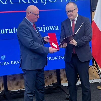prok. Krzysztof Parchimowicz odznaczony medalem „Zasłużony dla prokuratury Rzeczypospolitej Polskiej”